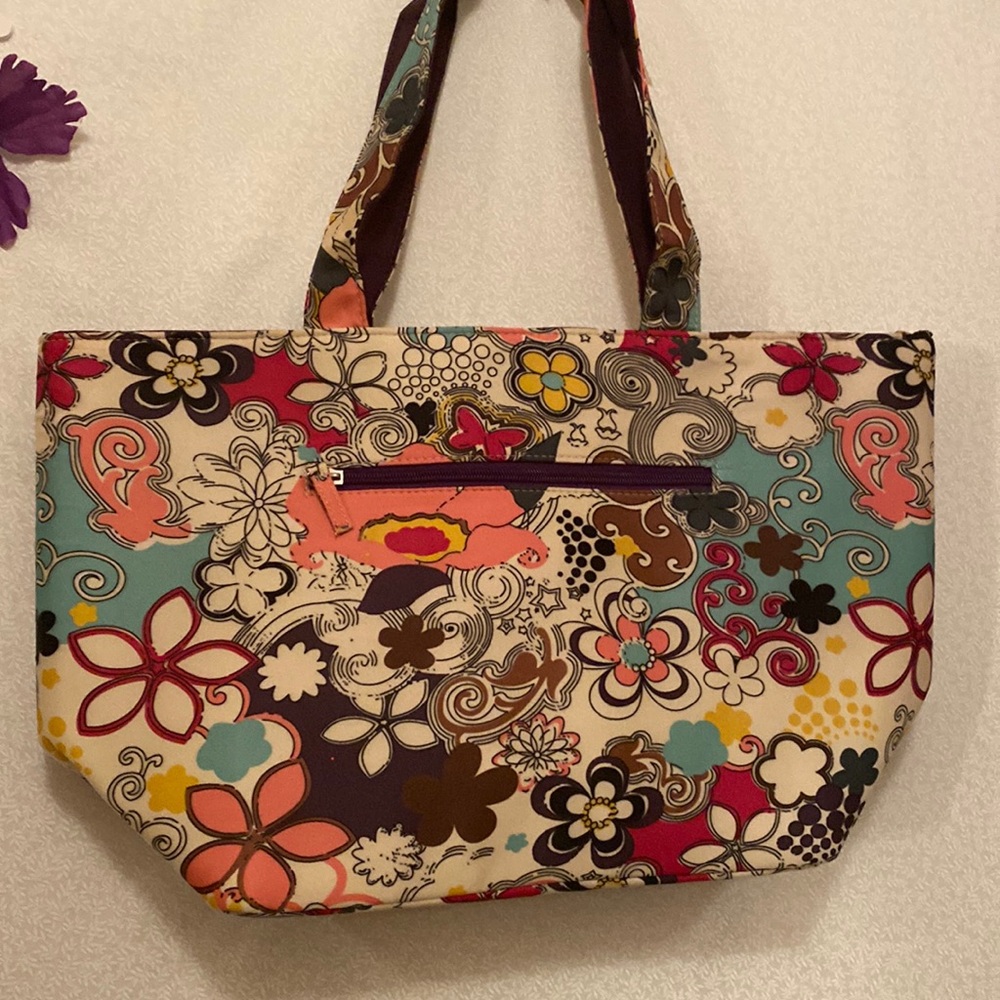 ❤️‍🔥4 for $20 Floral large button closure tote